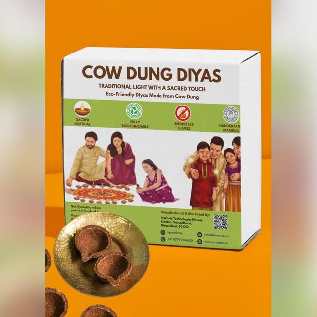 ProDung cow dung diyas box