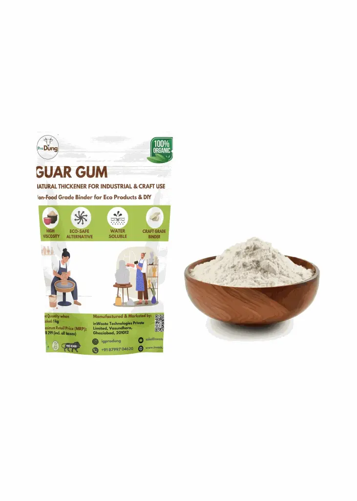 [GG-1KG] Produng Non-Food-Grade Guar Gum – Natural Thickener for Industrial & Craft Applications (1kg)